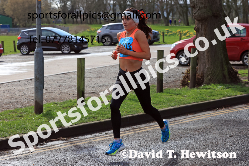 Senior Womens 6 Stage Road Relay, 2026 Northern Mens 12 and Womens 6 Stage Road Relays and Young Athletes 5k, Sheepmount Stadium, Carlisle. Photo: David T. Hewitson/Sports for All Pics